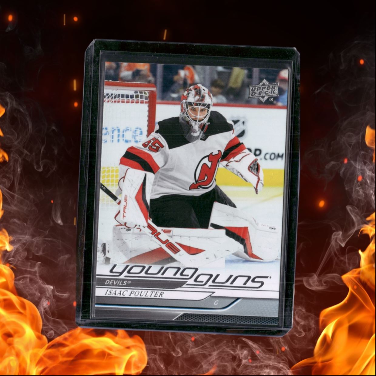 2024-25 Upper Deck Isaac Poulter Young Guns (D) Rookie #494