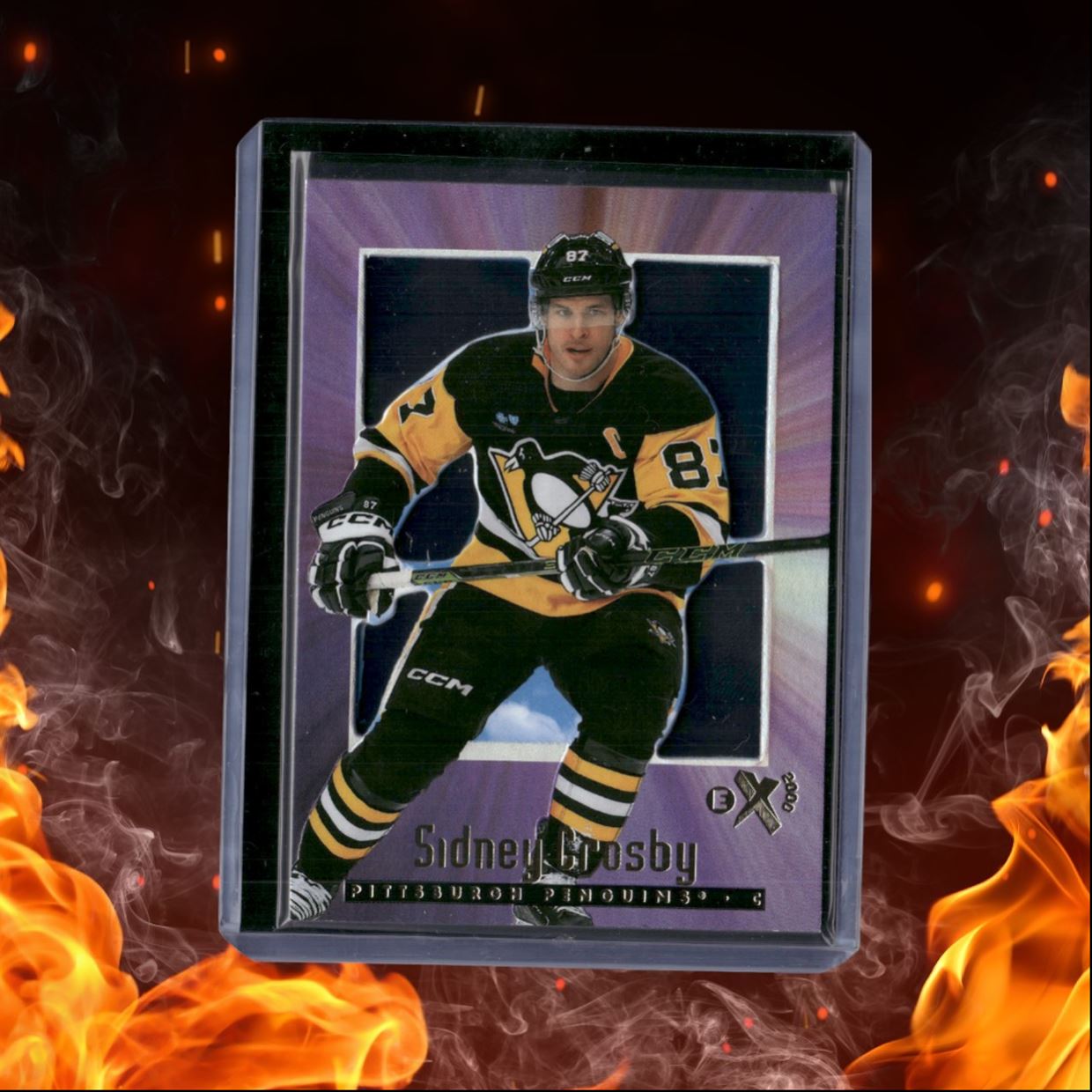 2023-24 SkyBox EX 2000 Sidney Crosby (B) #87