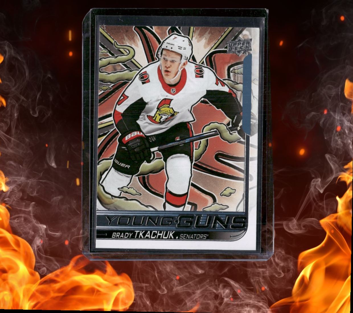2024-25 Upper Deck Brady Tkachuk Young Guns Renewed (C) #499