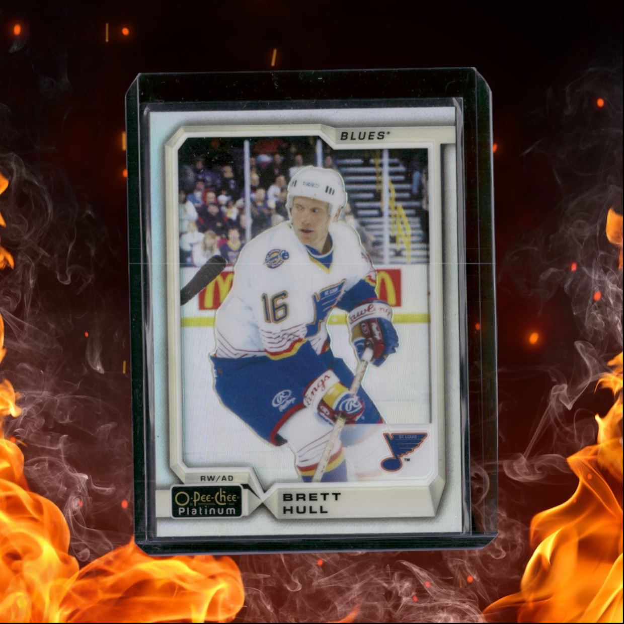 2018-19 O-Pee-Chee Platinum Brett Hull Rainbow #143