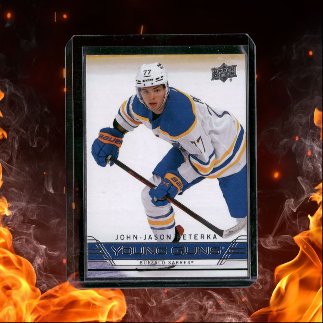 2022-23 Upper Deck John-Jason Peterka Retro Young Guns Rookie #T-81