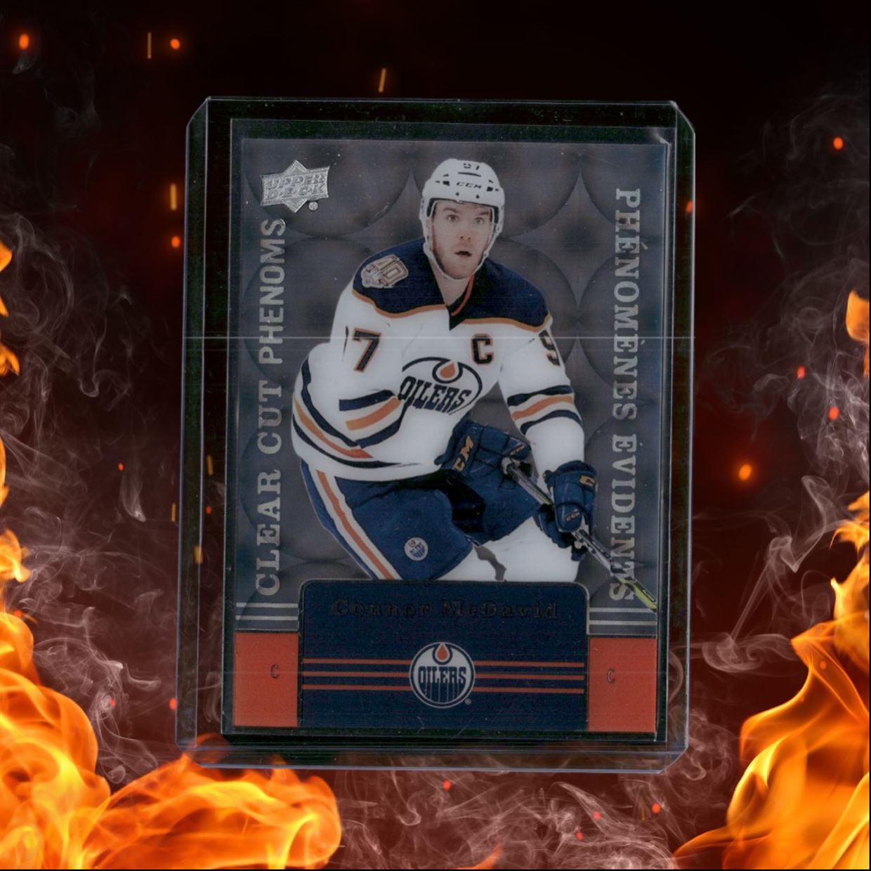 2019-20 Upper Deck Tim Hortons Connor McDavid Clear Cut Phenoms (B) #CC-1