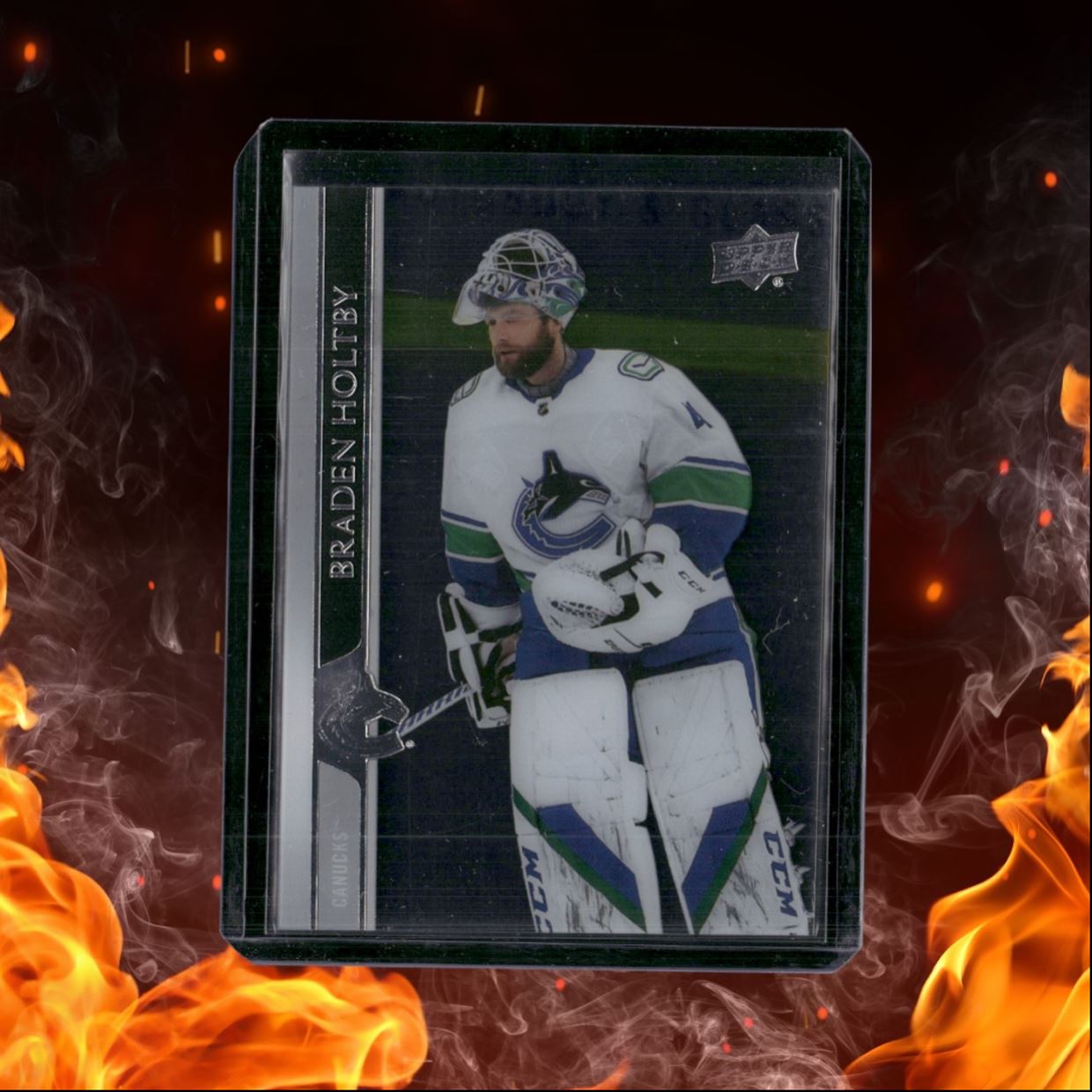 2020-21 Upper Deck Braden Holtby Clear Cut SP #635