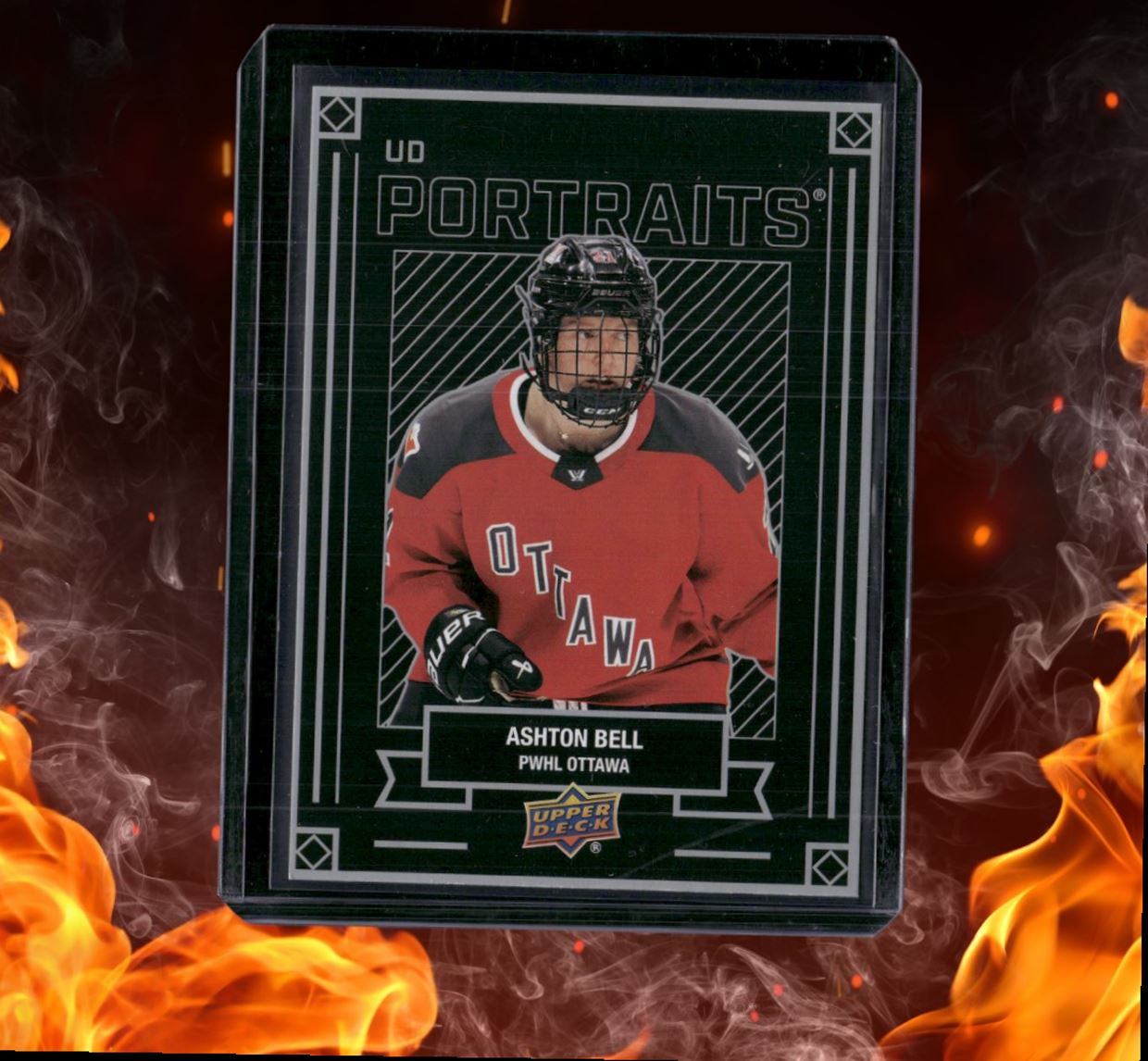 2024-25 Upper Deck PWHL Ashton Bell UD Portraits #P-18