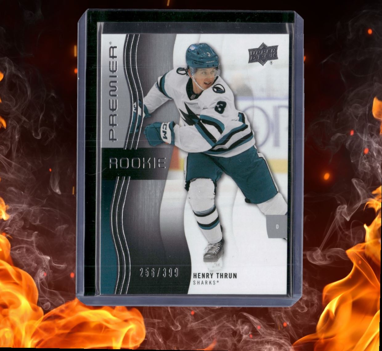 2023-24 Upper Deck Premier Henry Thrun Jersey Rookie 256/399 #115