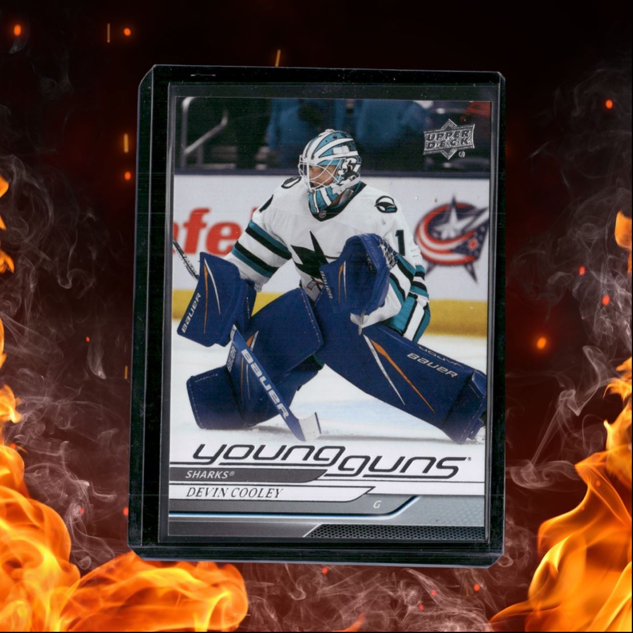 2024-25 Upper Deck Devin Cooley Young Guns (A) Rookie #473