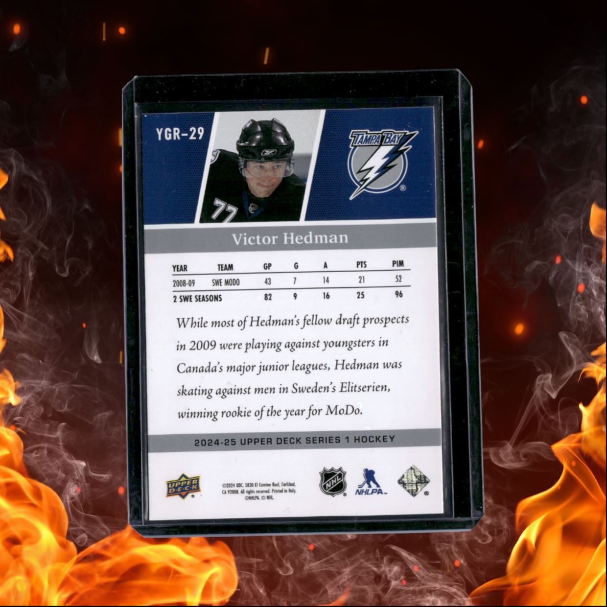 2024-25 Upper Deck Victor Hedman Young Guns Renewed (B) #YGR-29