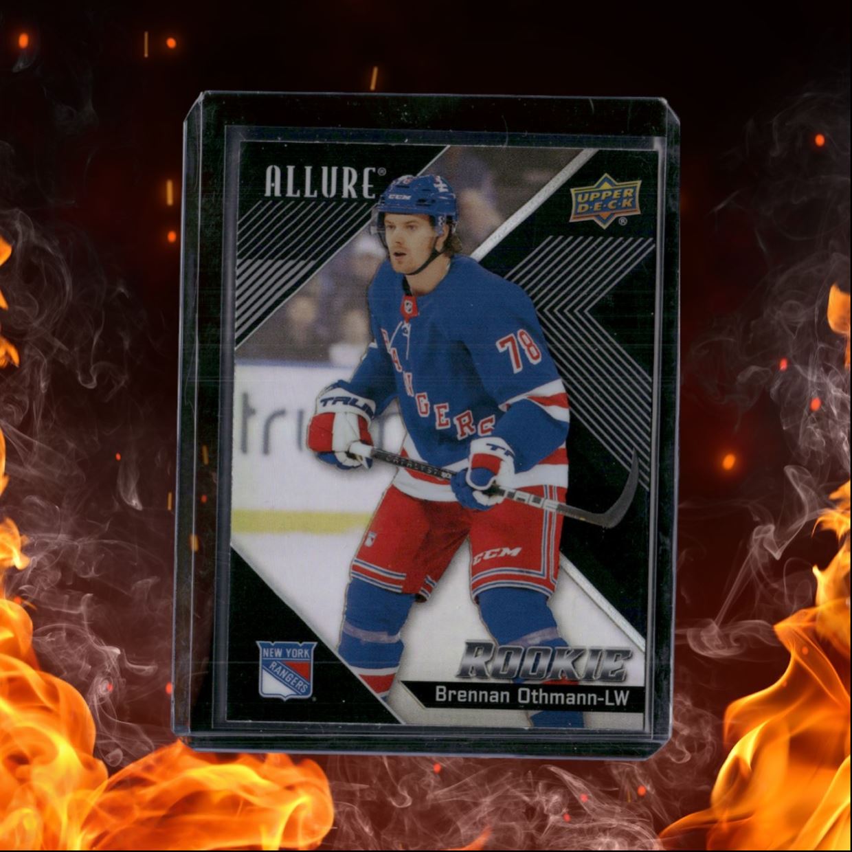 2024-25 Upper Deck Allure Brennan Othmann Black Rainbow Rookie #119