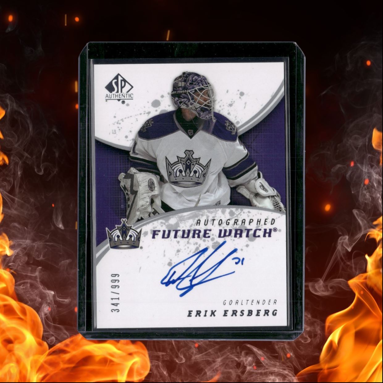 2008-09 SP Authentic Matt Gilroy Future Watch Rookie Auto 341/999 #210