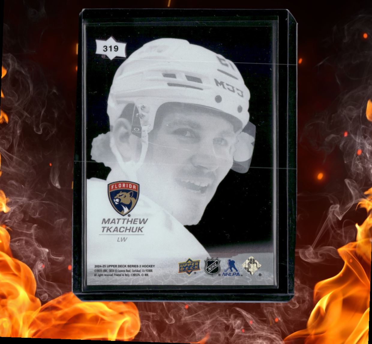 2024-25 Upper Deck Matthew Tkachuk Clear Cut SSP #319