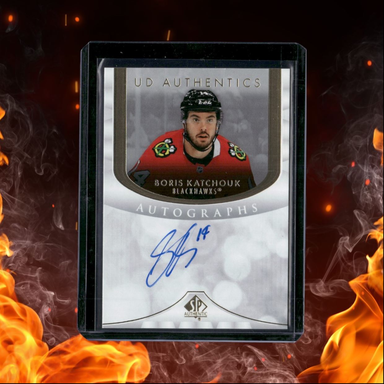 2023-24 SP Authentic Boris Katchouk UD Authentics Auto #UDA-BK
