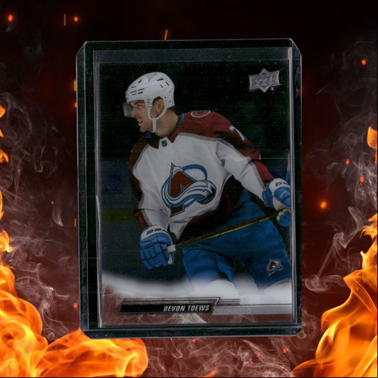 2022-23 Upper Deck Devon Toews Clear Cut SP #299