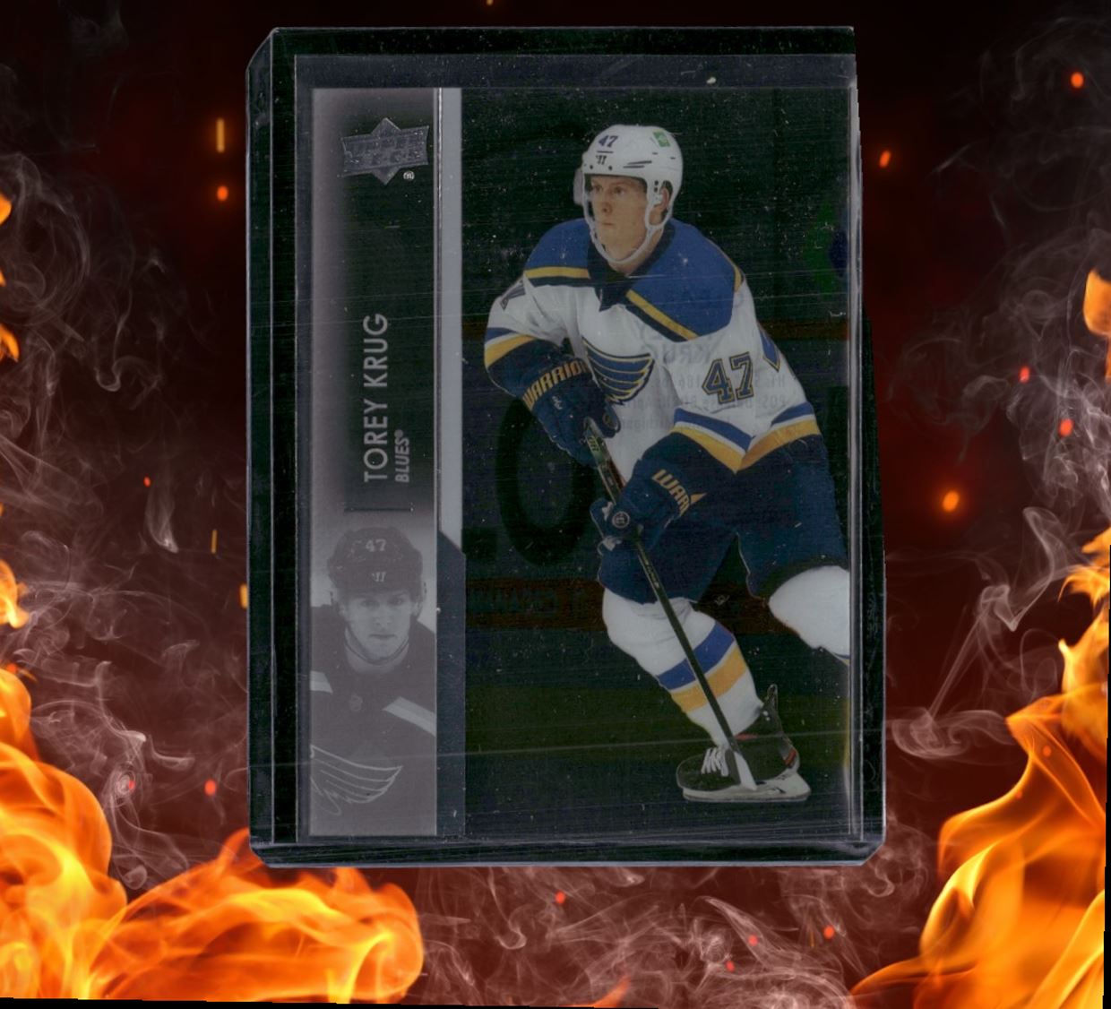 2021-22 Upper Deck Torey Krug Clear Cut SP #155