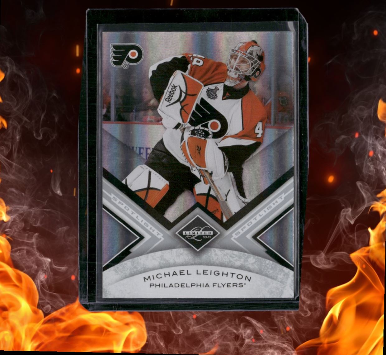 2010-11 Panini Limited Michael Leighton Silver Spotlight 09/49 #96