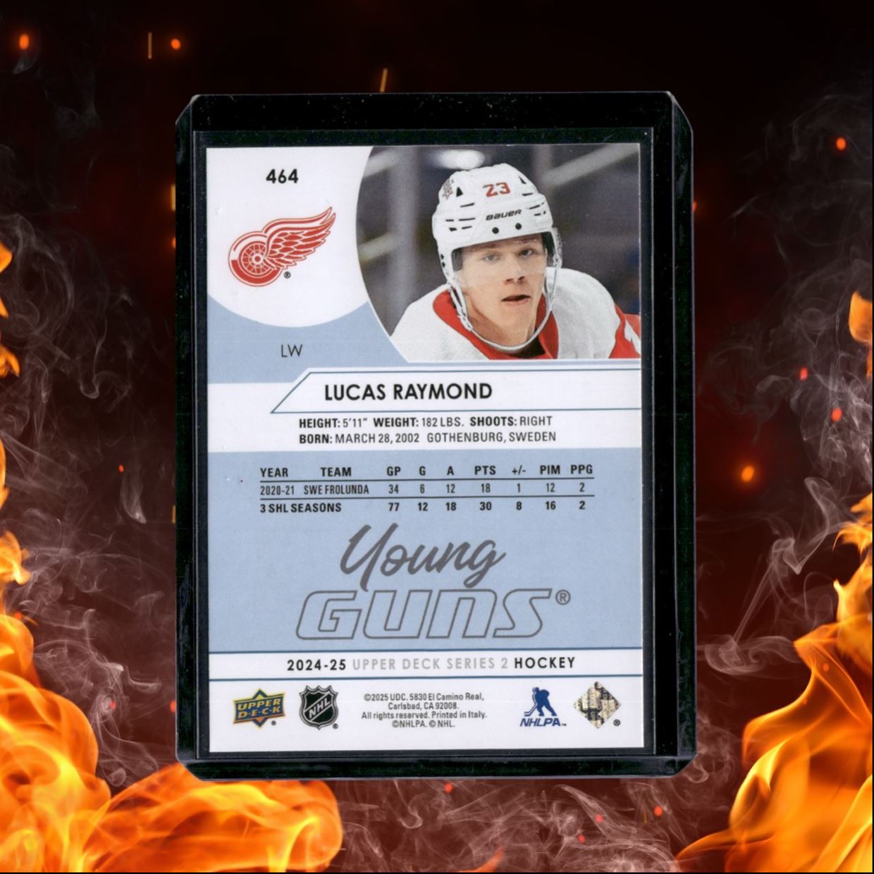2024-25 Upper Deck Lucas Raymond Young Guns Renewed (A) #464