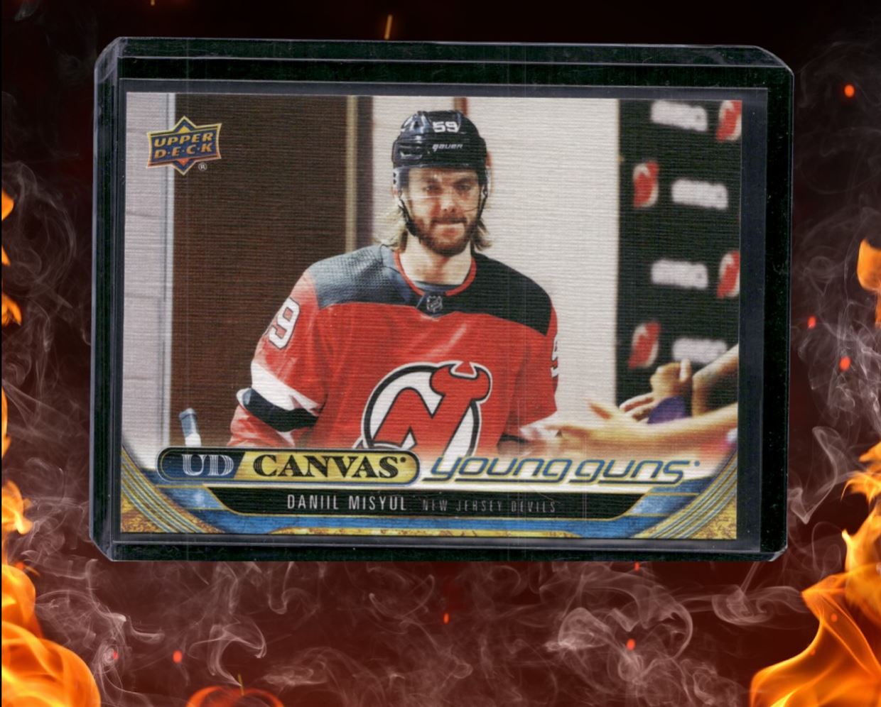 2024-25 Upper Deck Daniil Misyul Canvas Young Guns (B) Rookie #C230