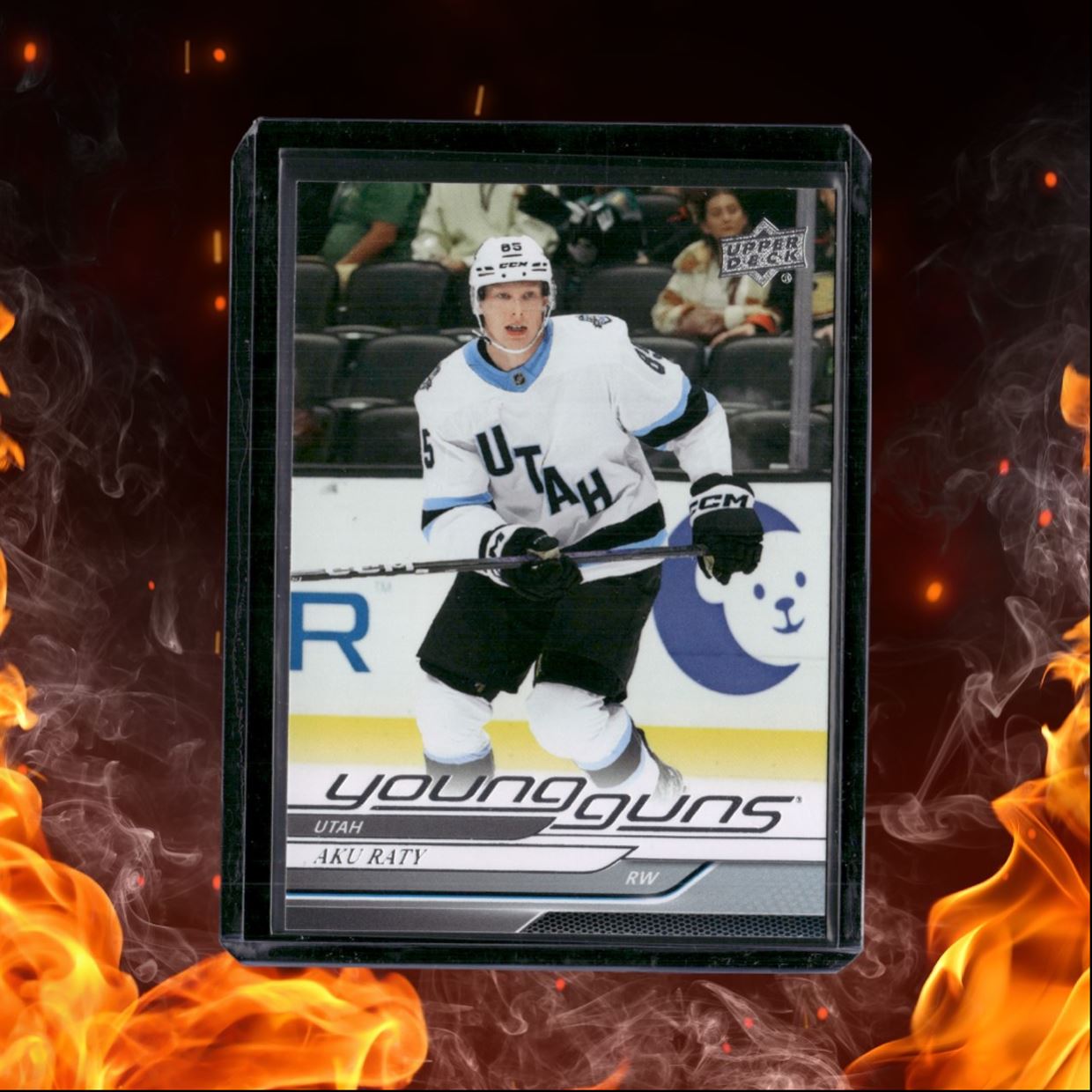 2024-25 Upper Deck Aku Raty Young Guns Rookie #458