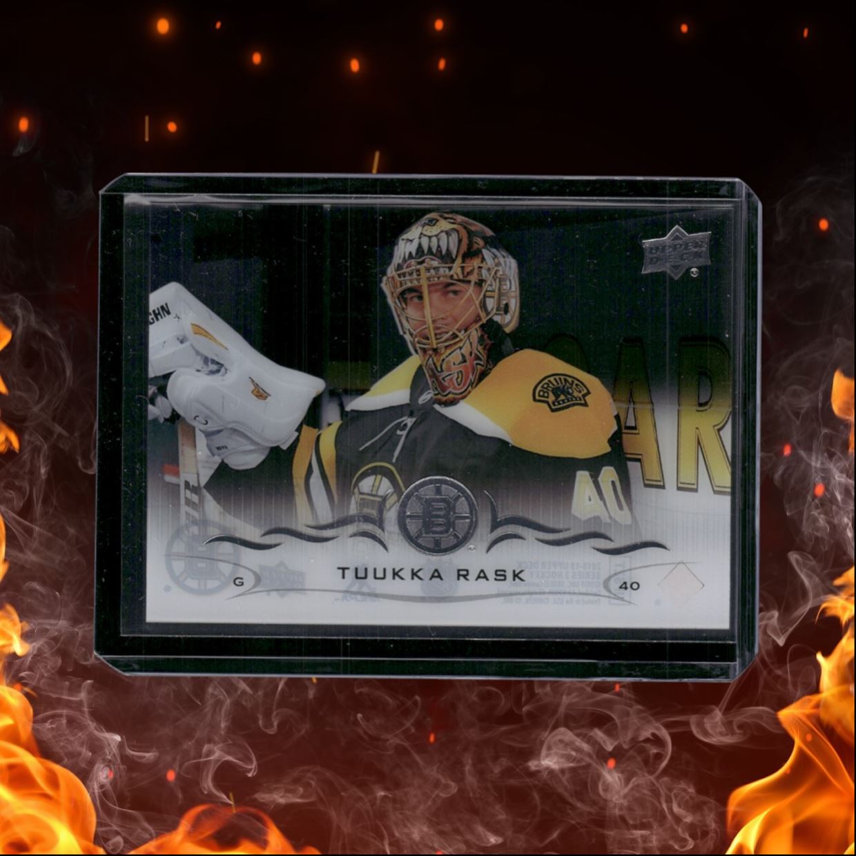 2018-19 Upper Deck Tuukka Rask Clear Cut SSP #267