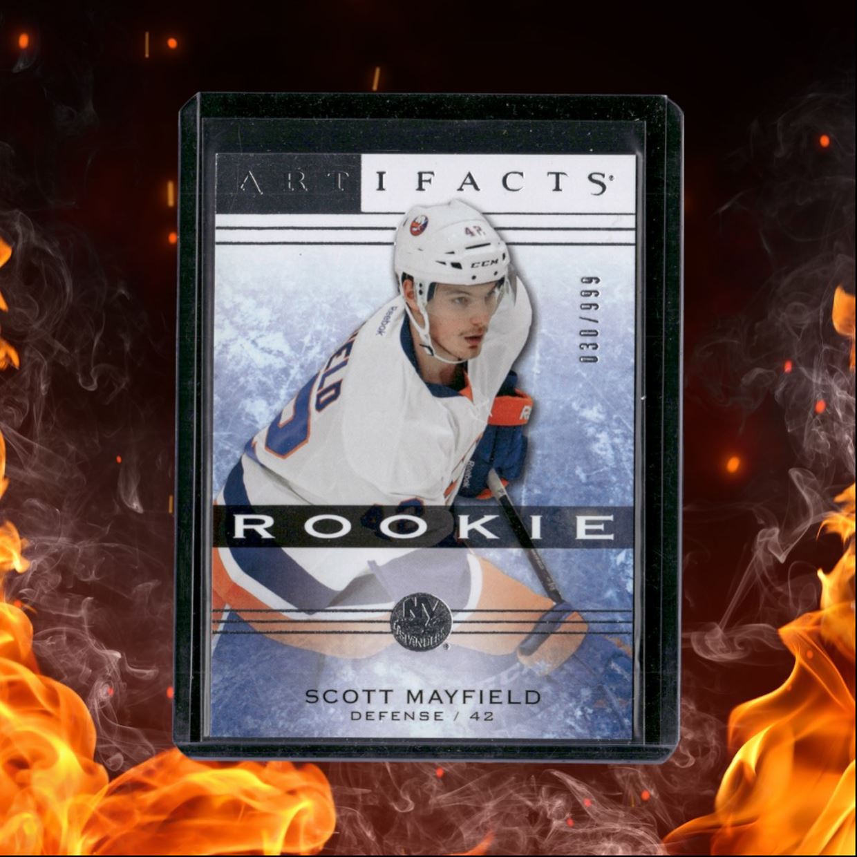 2014-15 Upper Deck Artifacts Scott Mayfield Rookie 030/999 #140