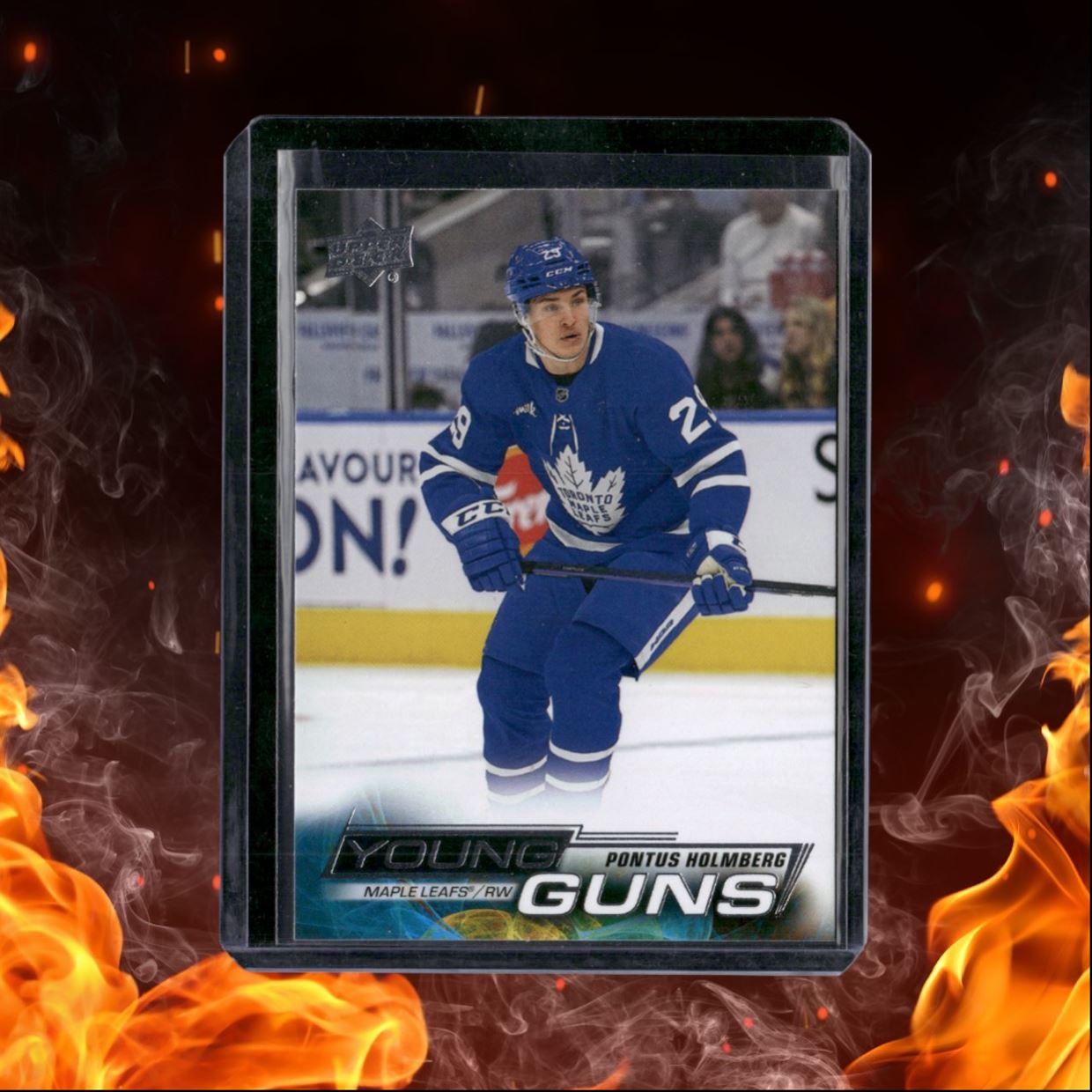 2022-23 Upper Deck Pontus Holmberg Young Guns Rookie #709