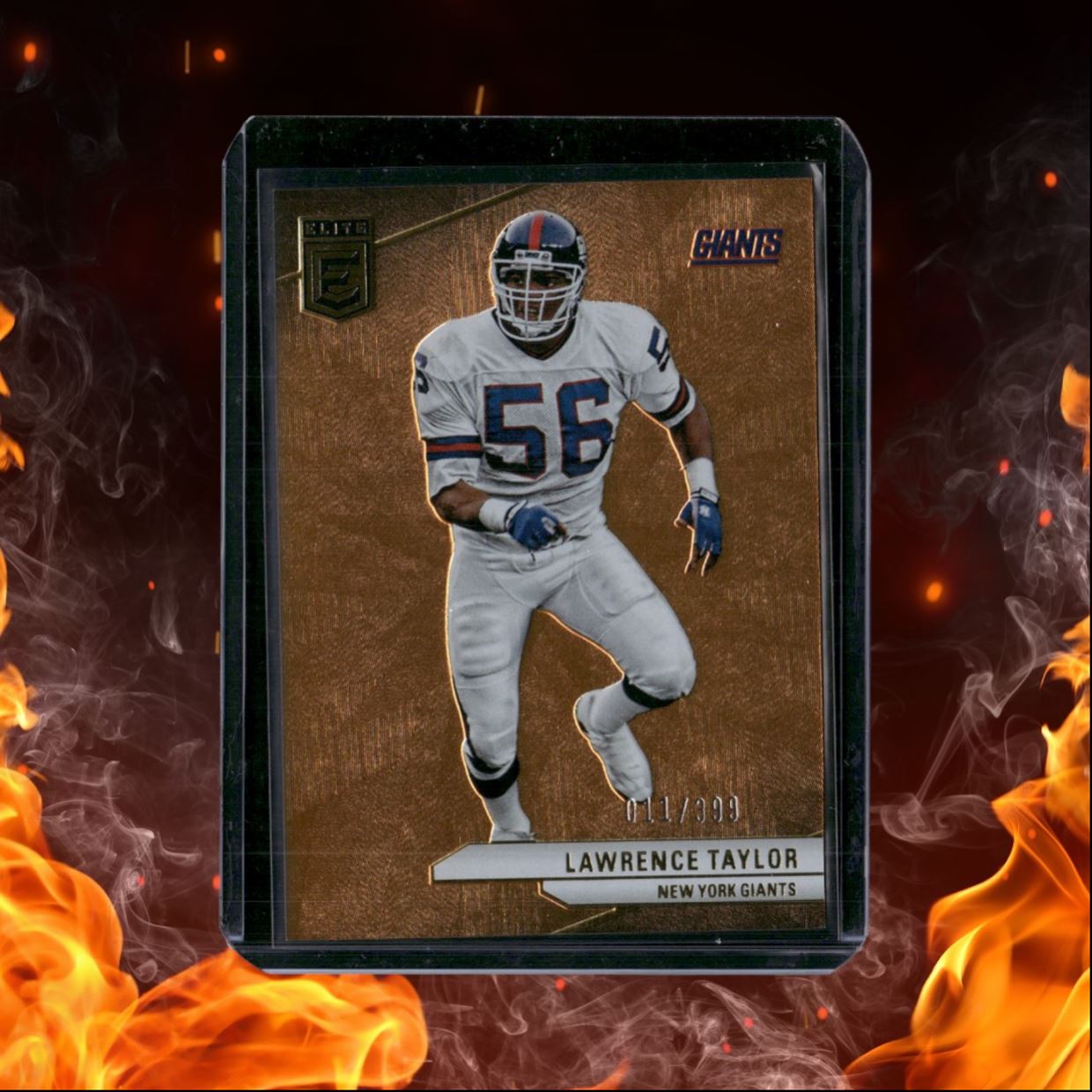 2024 Donruss Elite Lawrence Taylor Orange 011/399 #96