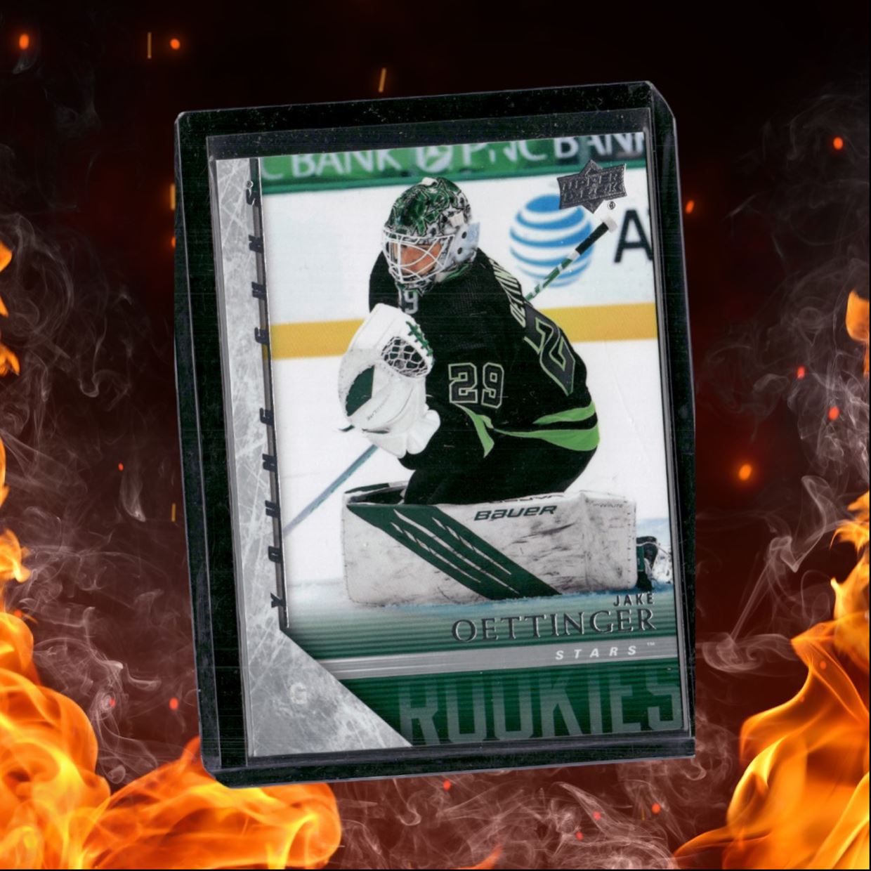 2020-21 Upper Deck Jake Oettinger Young Guns Retro 2005-06 Tribute (C) Rookie