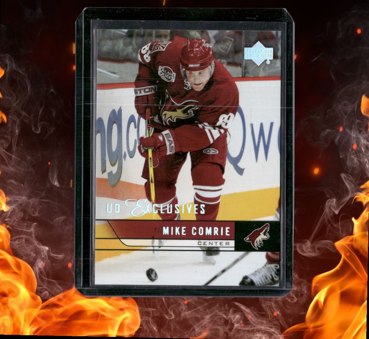 2006-07 Upper Deck Mike Comrie UD Exclusives 097/100 #399