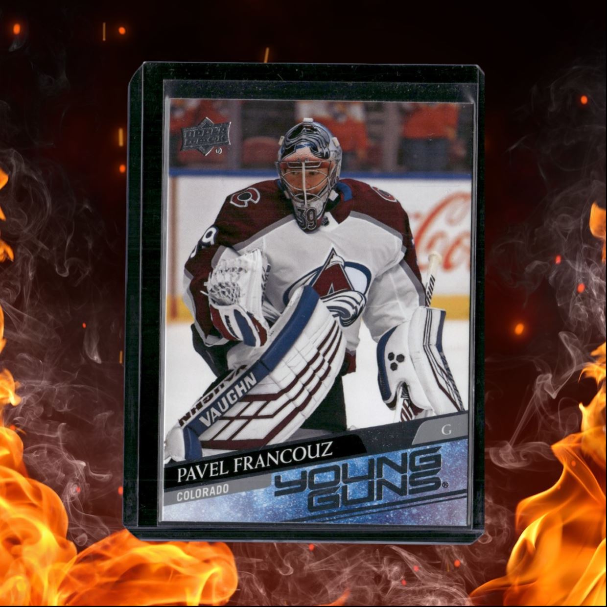 2020-21 Upper Deck Pavel Francouz Young Guns (B) Rookie #249