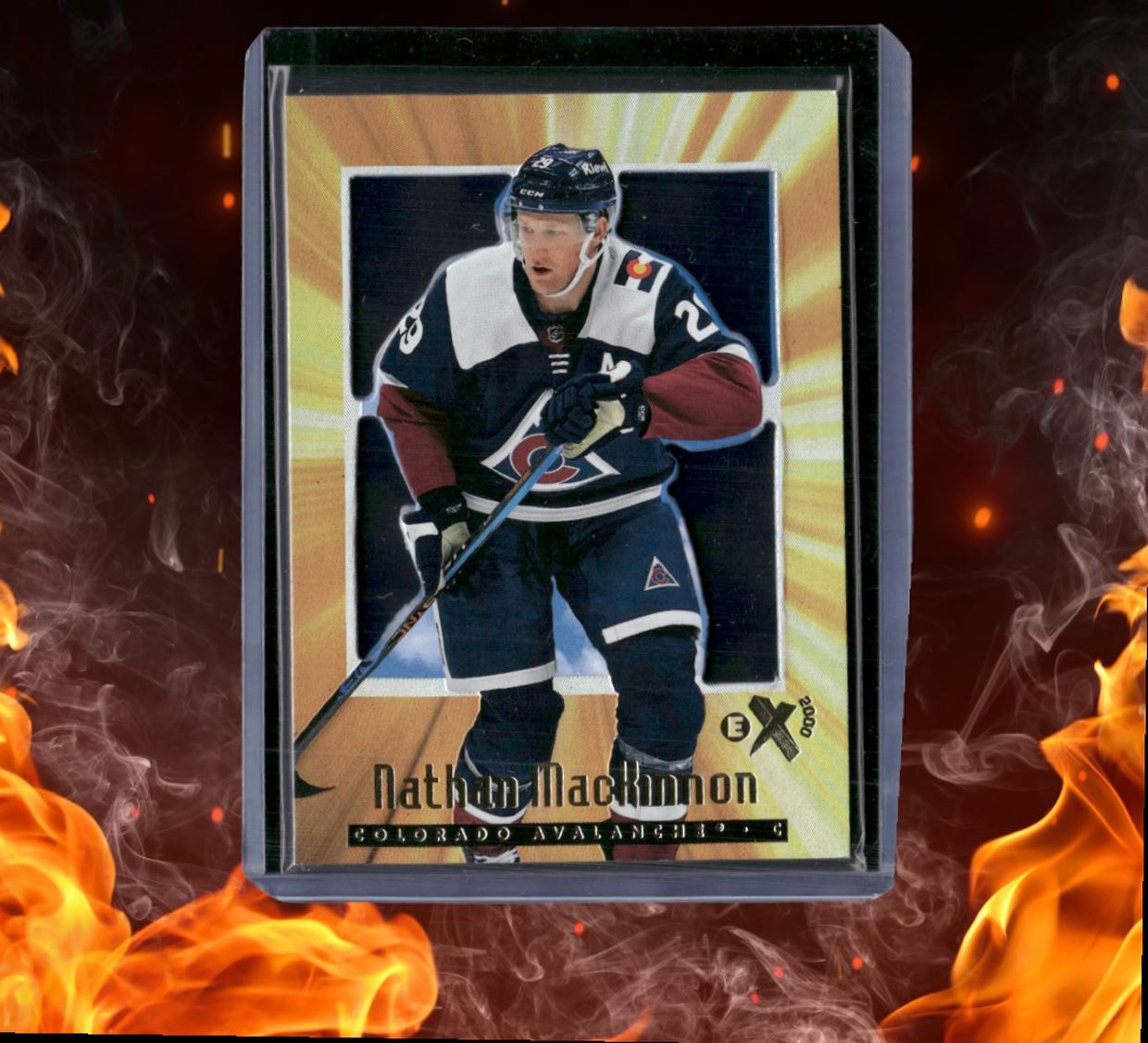 2023-24 SkyBox EX 2000 Nathan MacKinnon (C) #69
