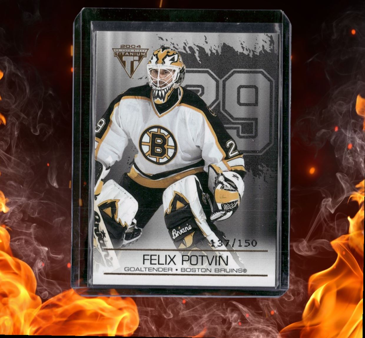 2004-05 Panini Titanium Private Stock Felix Potvin Gold 137/150 #6