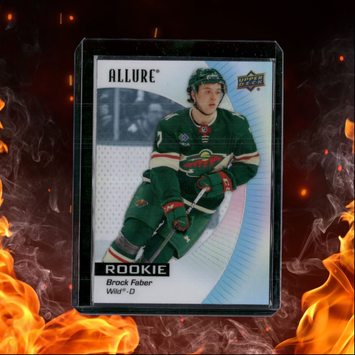 2023-24 Upper Deck Allure Brock Faber (B) Rookie #112