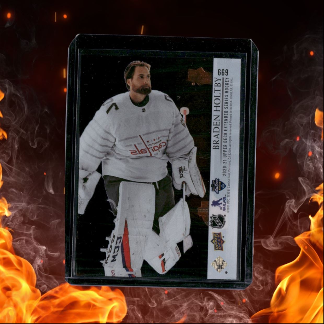 2021-22 Upper Deck Braden Holtby Clear Cut SP (A) #669