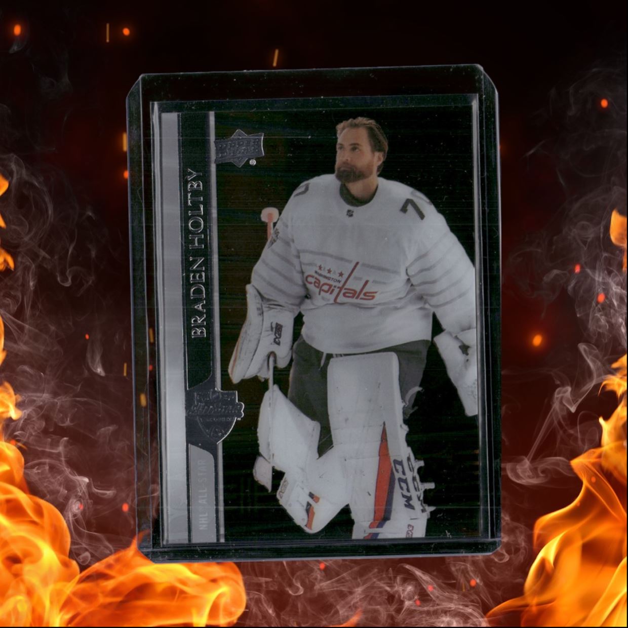 2021-22 Upper Deck Braden Holtby Clear Cut SP (A) #669