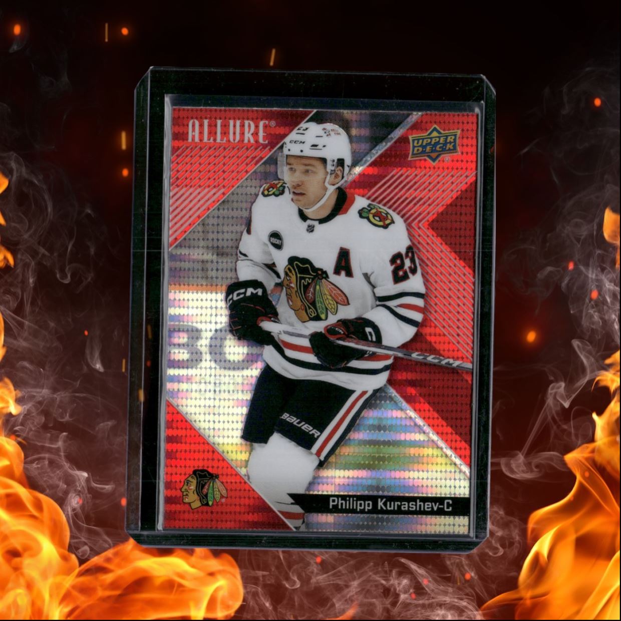 2024-25 Upper Deck Allure Philipp Kurashev Red Rainbow #63