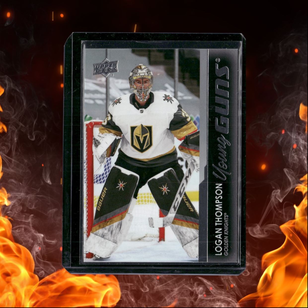 2021-22 Upper Deck Logan Thompson Young Guns (B) Rookie #219