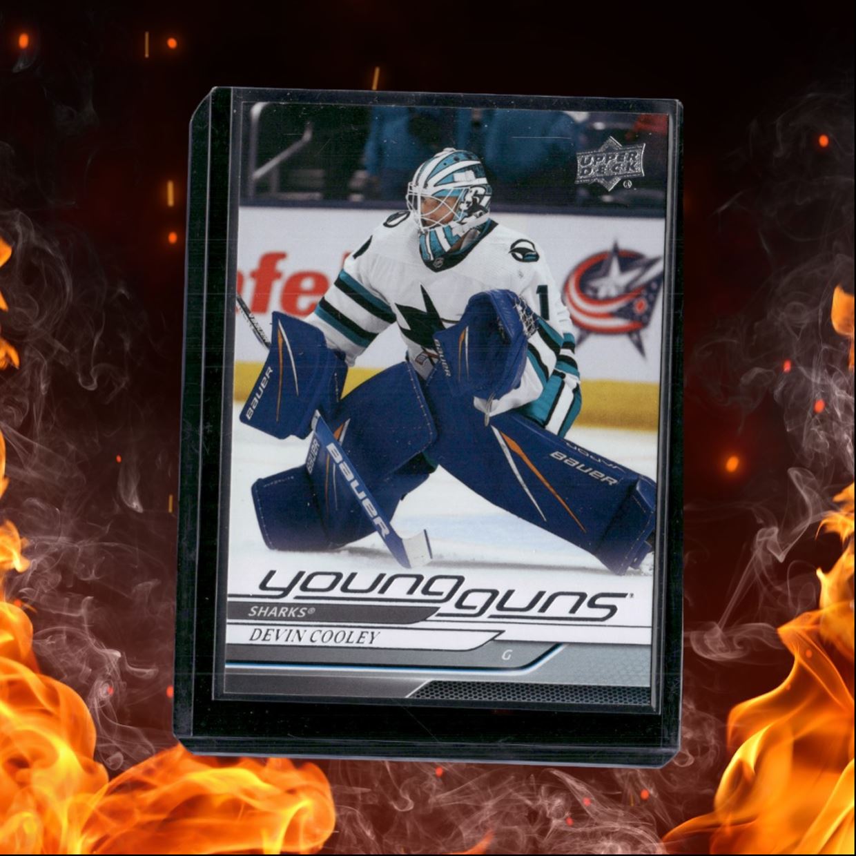 2024-25 Upper Deck Devin Cooley Young Guns (B) Rookie #473