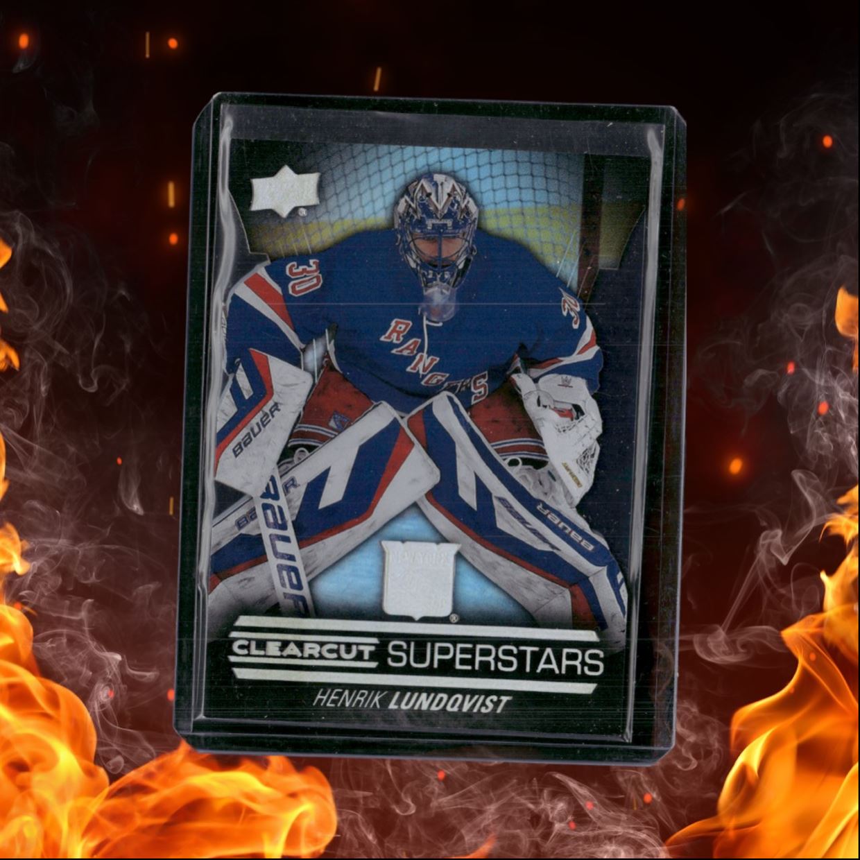 2015-16 Upper Deck Henrik Lundqvist Clear Cut Superstars SSP #CCS-18