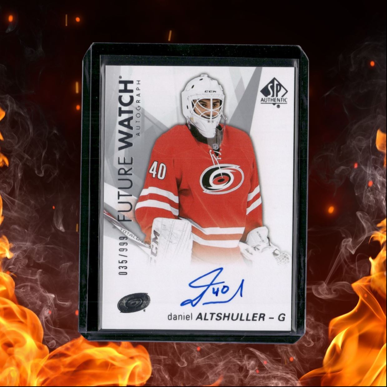 2016-17 SP Authentic Daniel Altshuller Future Watch Rookie Auto 035/999 #144