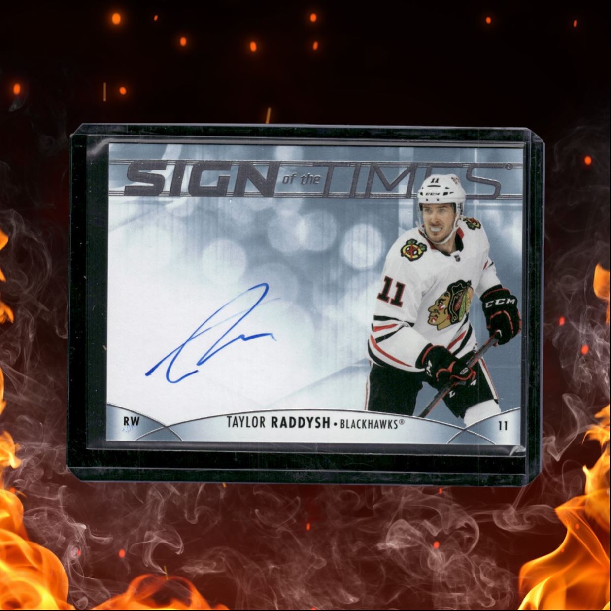 2023-24 SP Authentic Taylor Raddysh Sign of the Times Auto #SOTT-TR