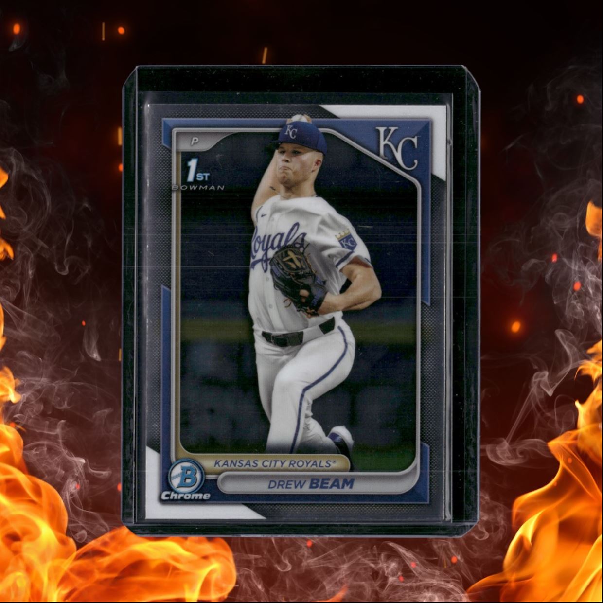 2024 Bowman Chrome Drew Beam 1st Prospect #BDC-75