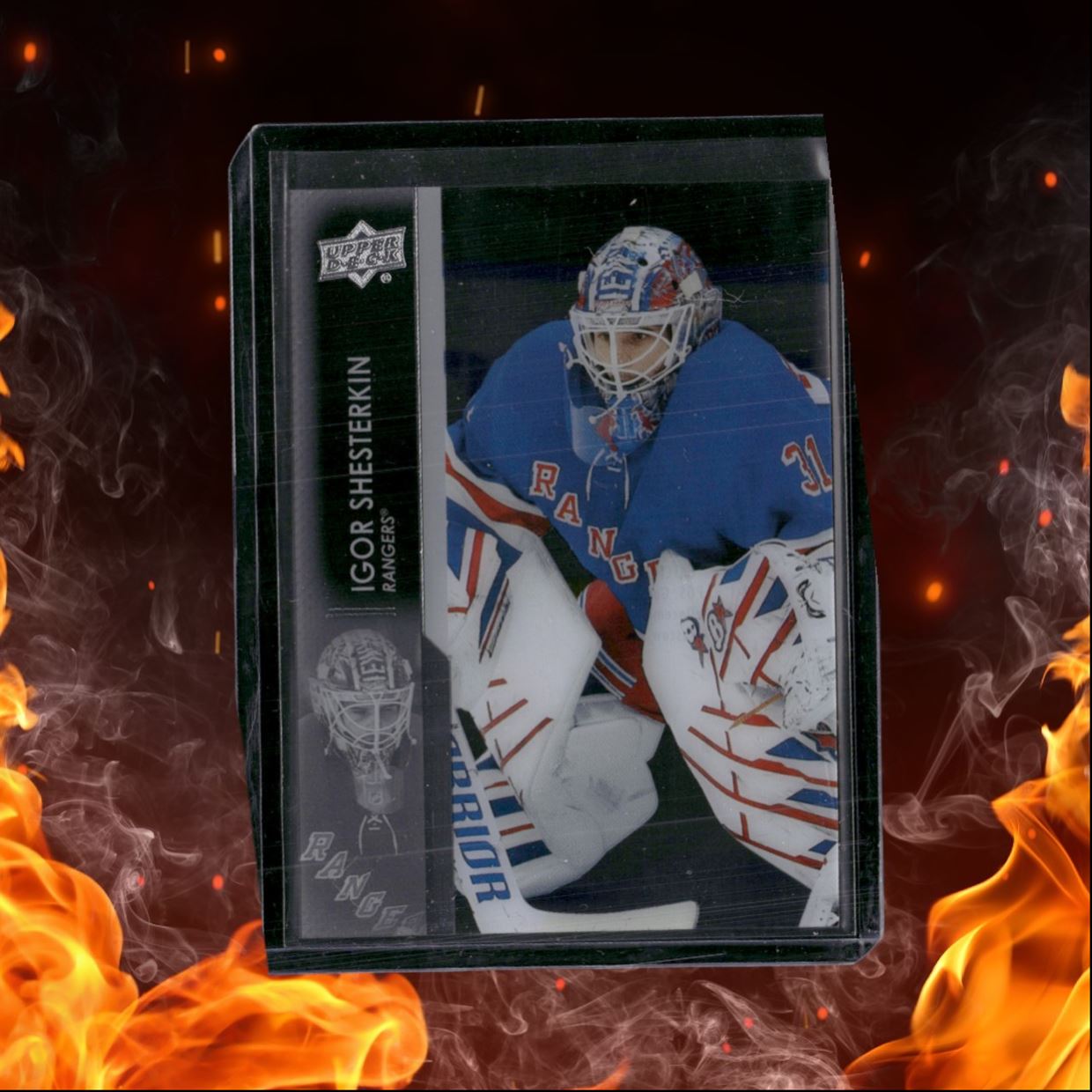 2021-22 Upper Deck Igor Shesterkin Clear Cut SP (A) #371