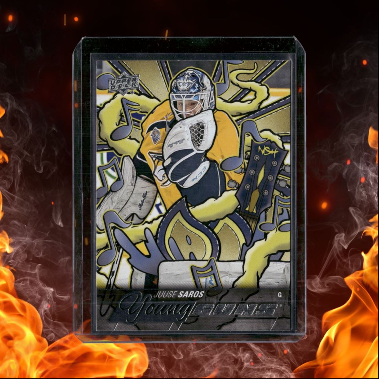 2024-25 Upper Deck Juuse Saros Young Guns Renewed #464