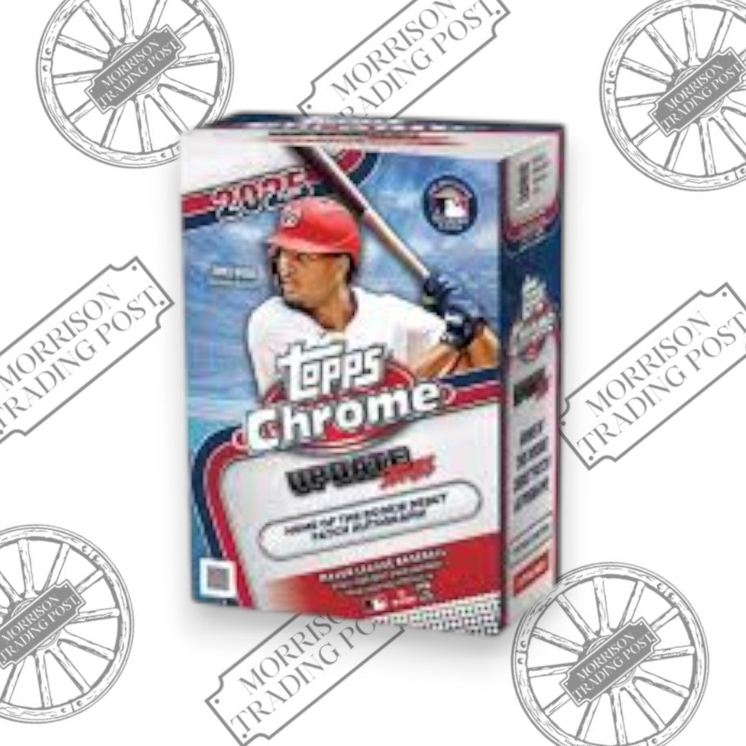 2025 Topps Chrome Update Baseball Blaster Box