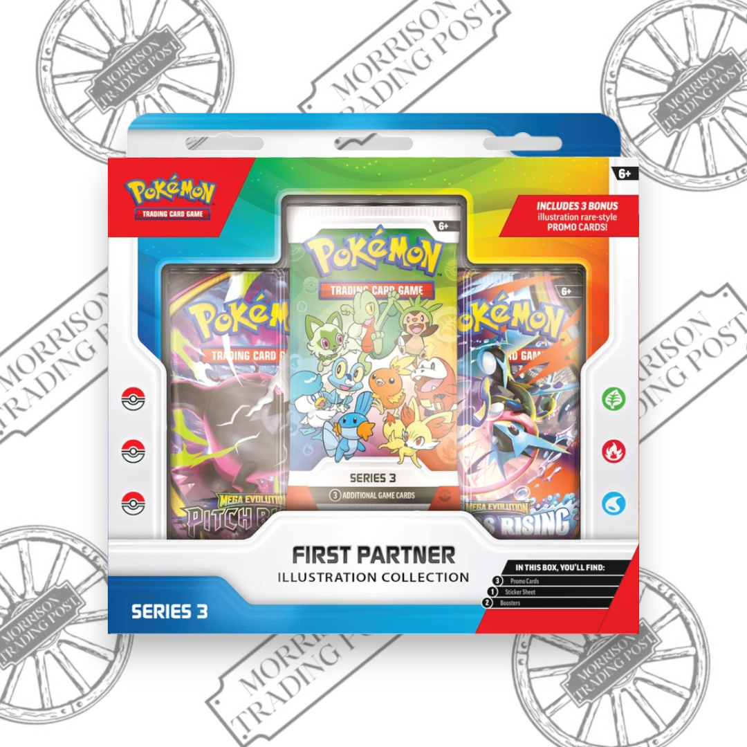 Pokemon First Partner Illustration Collection Series 3 — front of sealed box