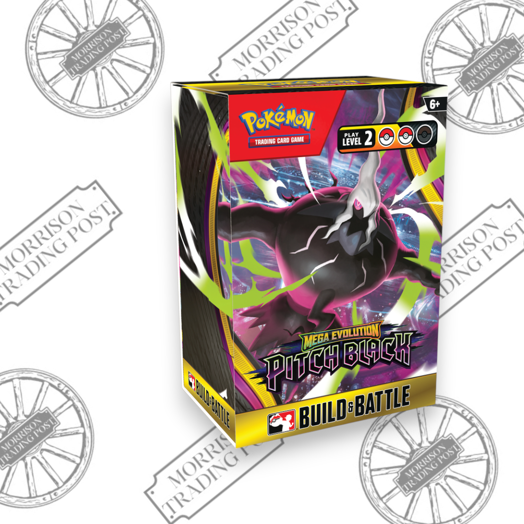 Pokemon Pitch Black Build & Battle Box — front of sealed box