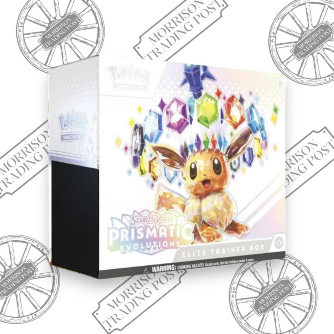 Pokemon Scarlet & Violet Prismatic Evolutions Elite Trainer Box