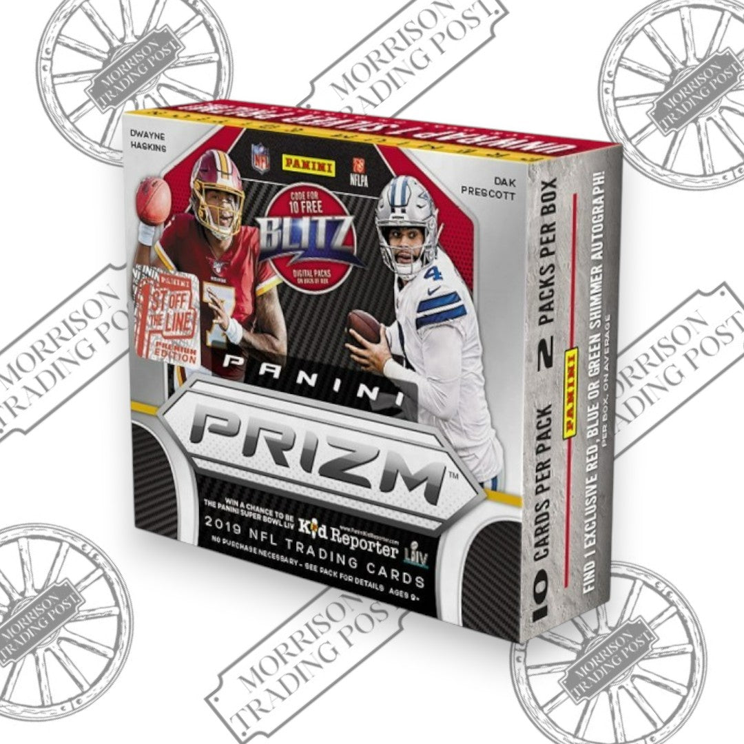 2019 Panini Prizm Football Premium Edition Hobby Box - 1st Off The Line (FOTL)