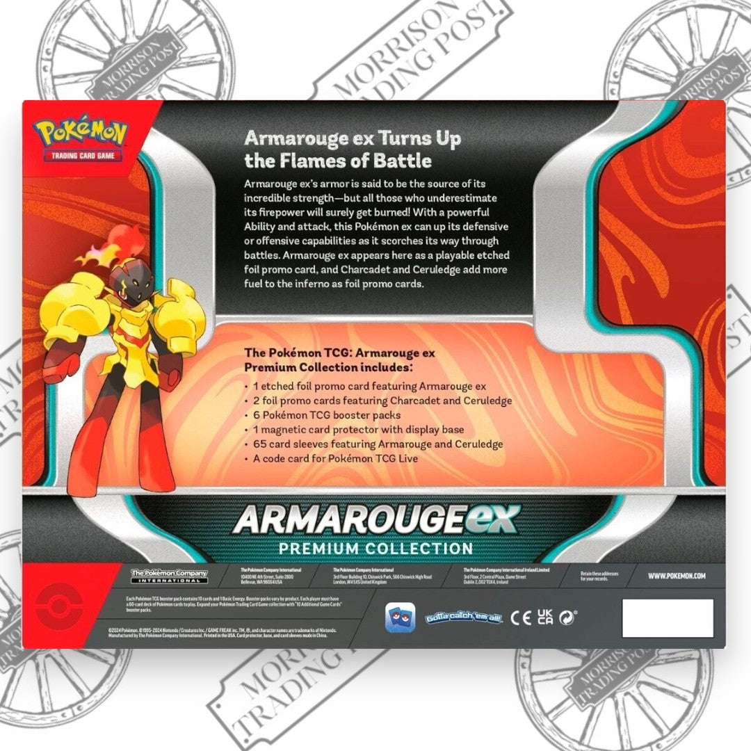 Pokemon Scarlet & Violet Armarouge Ex Premium Collection
