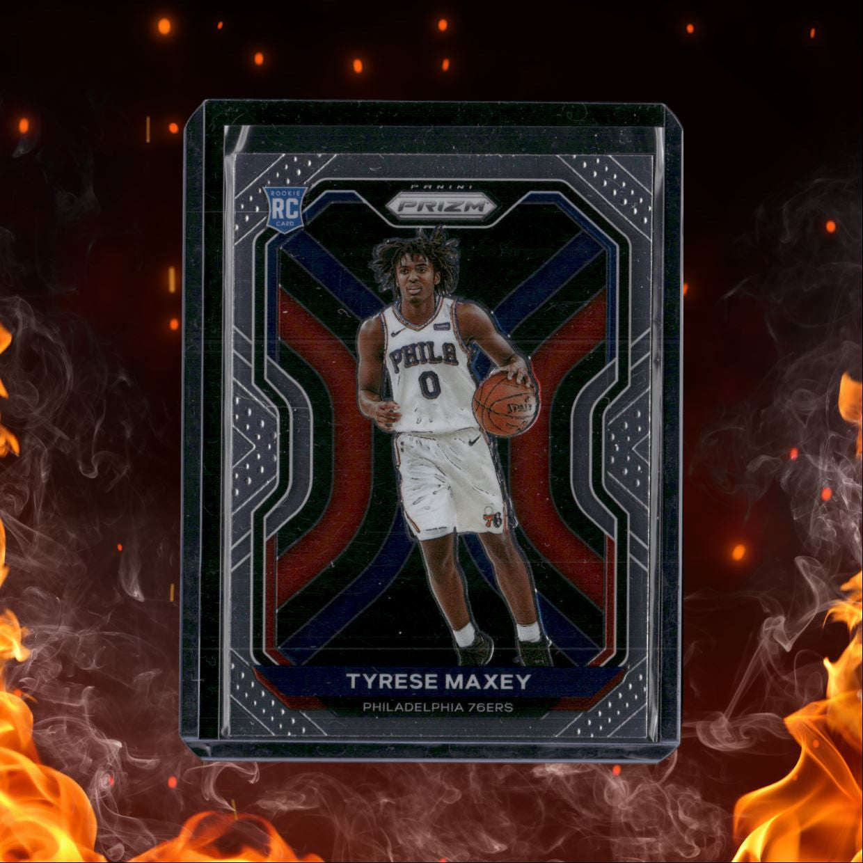 2020-21 Panini Prizm Tyrese Maxey Rookie #256