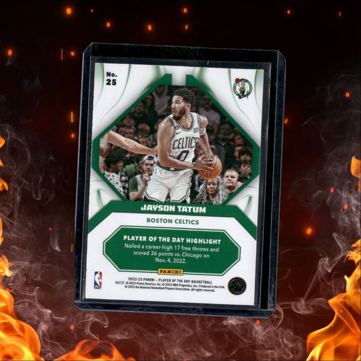 2022-23 Panini NBA Player of the Day Jayson Tatum 20/50 #25